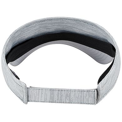 Men's New Era Gray Oakland Athletics Adjustable Visor