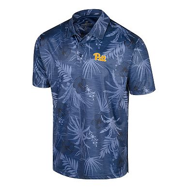 Men's Colosseum Royal Pitt Panthers Palms Team Polo