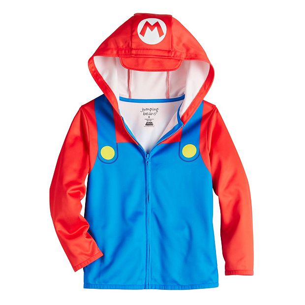 CHAMPION x Super Mario Bros. Super Fleece 3.0 Mens Overalls - RED