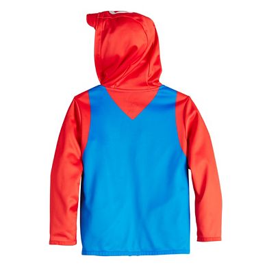 Boys 4-12 Jumping Beans® Super Mario Costume Fleece Hoodie