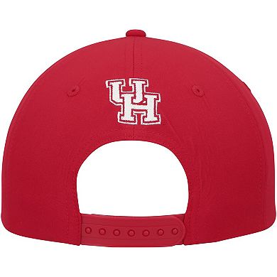 Men's Colosseum Red Houston Cougars Positraction Snapback Hat