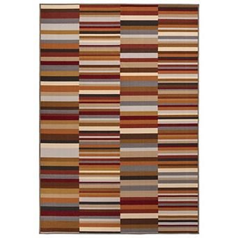 SUPERIOR Arden Striped Outdoor Area Rug