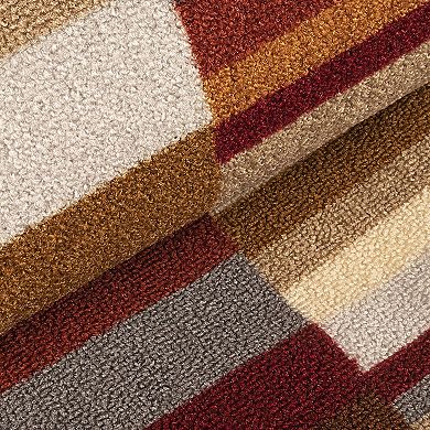 SUPERIOR Arden Striped Outdoor Area Rug