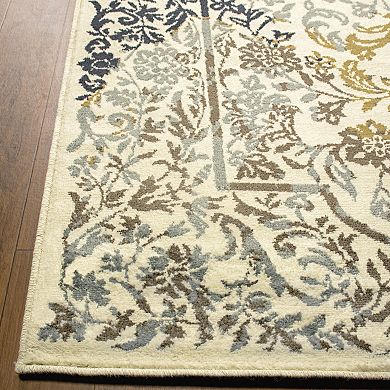 SUPERIOR Ariza Transitional Floral Area Rug or Runner