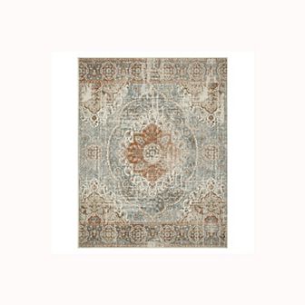 SUPERIOR Bodhi Medallion Distressed Area Rug or Runner