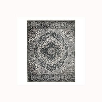 SUPERIOR Bodhi Medallion Distressed Area Rug or Runner