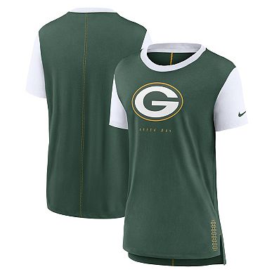 Women's Nike Green Green Bay Packers Team T-Shirt