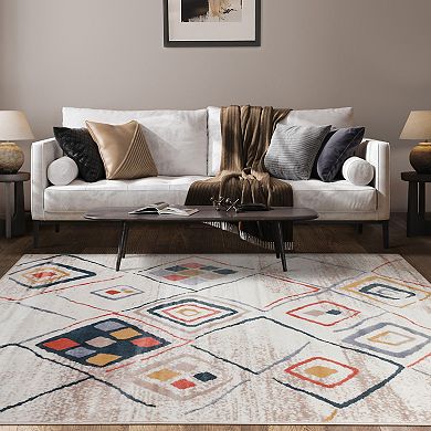 SUPERIOR Southwestern Geometric Area Rug or Runner