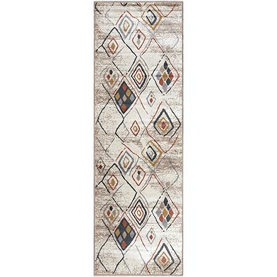 SUPERIOR Southwestern Geometric Area Rug or Runner