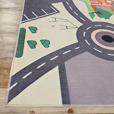Kids SUPERIOR City Cruising Area Rug or Runner