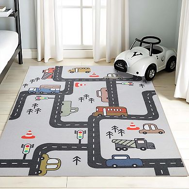 Kids SUPERIOR Construction Zone Area Rug