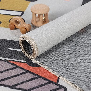 Kids SUPERIOR Construction Zone Area Rug