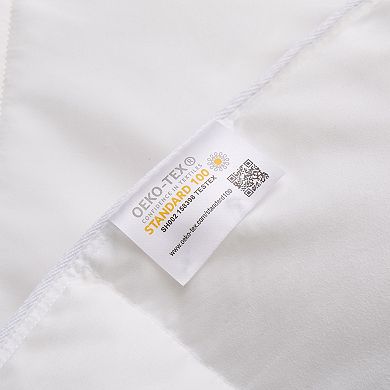 Premium Ultra Soft White Goose Down and Feather Fiber Comforter, Hotel Collection Bed Comforter