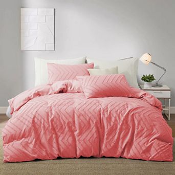 Unikome Ultra Soft Clipped Jacquard Duvet Cover Set Chic Home Bedding Duvet Cover