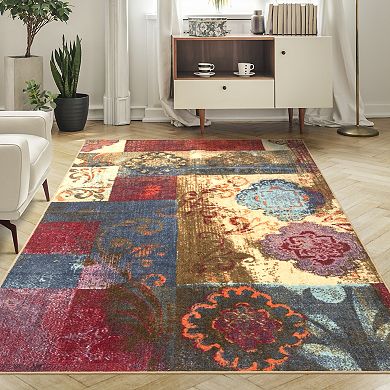 SUPERIOR Emory Patchwork Area Rug or Runner