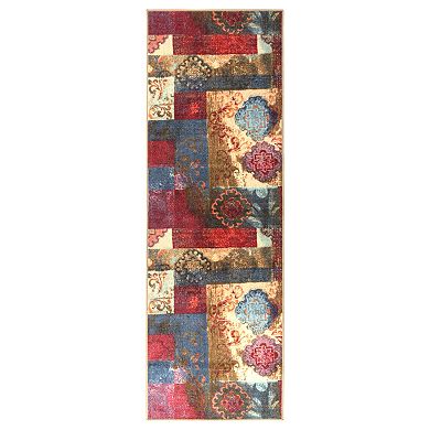 SUPERIOR Emory Patchwork Area Rug or Runner