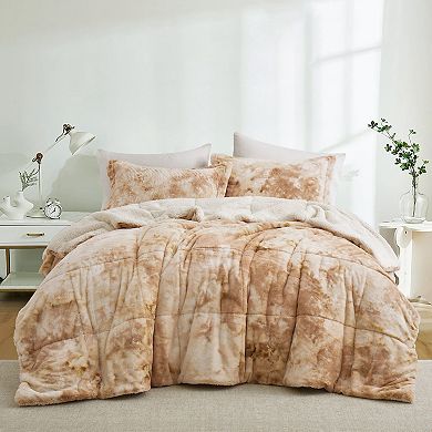 Unikome Classic 3-Piece Mediumweight Sherpa Ultra-Soft Reversible Down Alternative Comforter Set