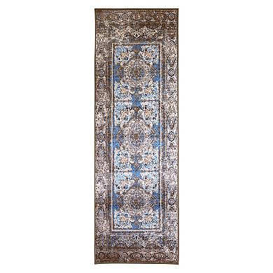 SUPERIOR Ezra Traditional Medallion Area Rug or Runner