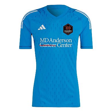Men's adidas Blue Houston Dynamo FC 2023 Replica Goalkeeper Jersey