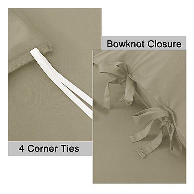 110 Gsm Polyester Duvet Cover Set (3 Pieces), King