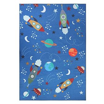 Kids SUPERIOR Lil Flyer Non-Slip Area Rug