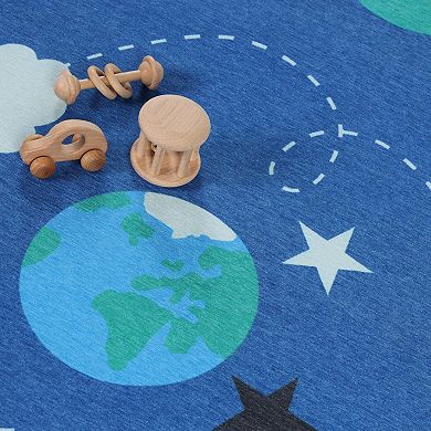 Kids SUPERIOR Lil Flyer Non-Slip Area Rug