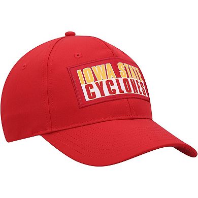 Men's Colosseum  Cardinal Iowa State Cyclones Positraction Snapback Hat