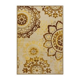 SUPERIOR Leina Floral Medallion Area Rug or Runner