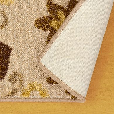 SUPERIOR Leina Floral Medallion Area Rug or Runner