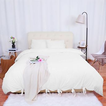 Microfiber Polyester Bed Strap Cover Sets Queen