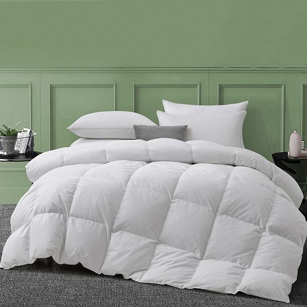 Unikome Goose Feathers Down Comforter Luxurious All Seasons Duvet Insert