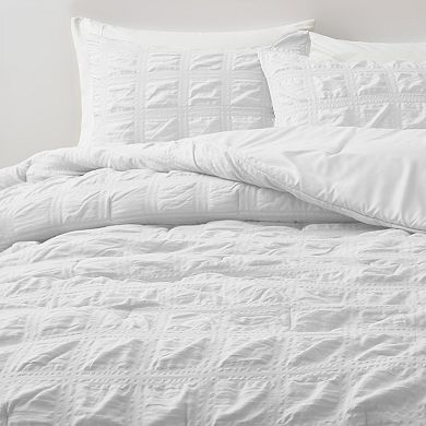 Unikome Soft Pinch Pleat Bedding Comforters-Down Alternative Comforter Set