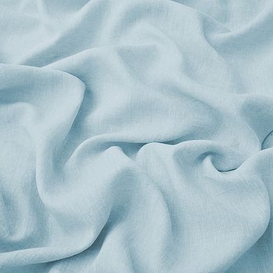 Unikome Premium Solid Soft Washed Linen Duvet Cover Set