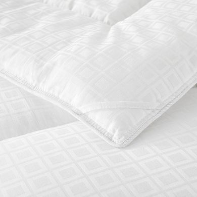 Unikome All Season Ultra Soft Dobby Square Down Alternative Comforter