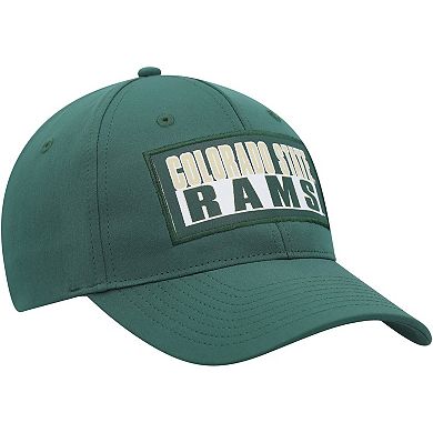 Men's Colosseum Green Colorado State Rams Positraction Snapback Hat