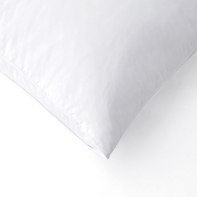 Unikome 2 Pack Medium Soft Goose Down & Feather Gusseted Bed Pillows