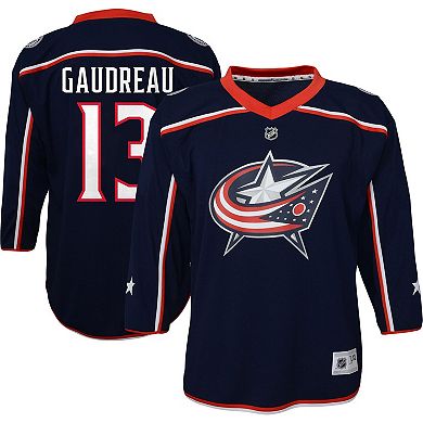 Toddler Johnny Gaudreau Navy Columbus Blue Jackets Home Replica Player Jersey
