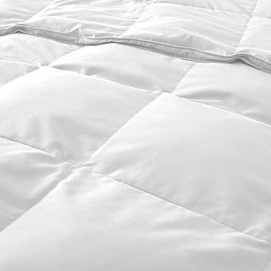 Unikome 360 Thread Count Extra Soft White Goose Down and Feather Fiber Comforter