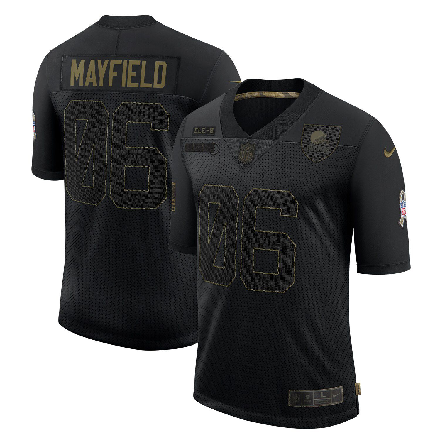 Youth Nike Baker Mayfield Orange Cleveland Browns Inverted Team Game Jersey