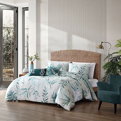 Bebejan Tropical 100% Cotton 5-piece Reversible Comforter Set