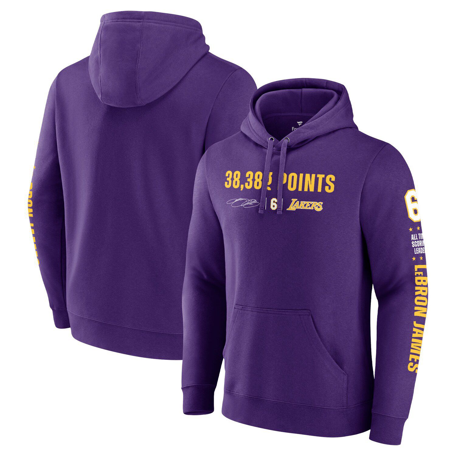 Lakers shop performance hoodie