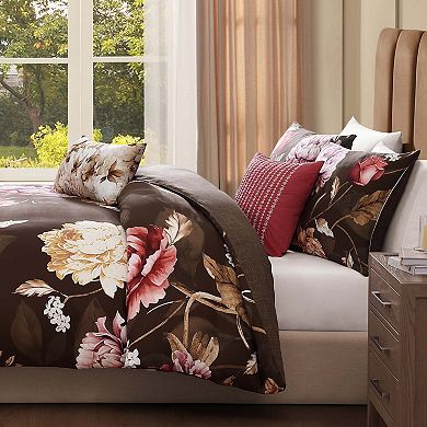 Bebejan Floral Garden 100% Cotton 5-piece Reversible Comforter Set