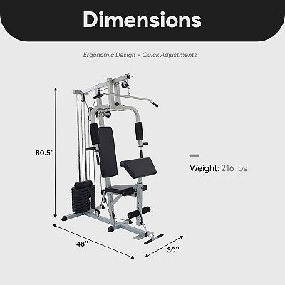 Everyday essentials home gym system sale