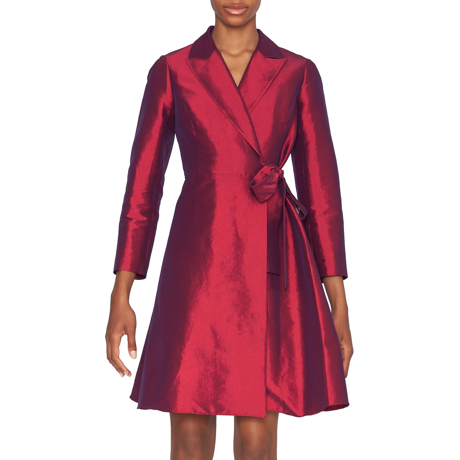 Женские платья Focus By Shani Dupioni Wrap Dress