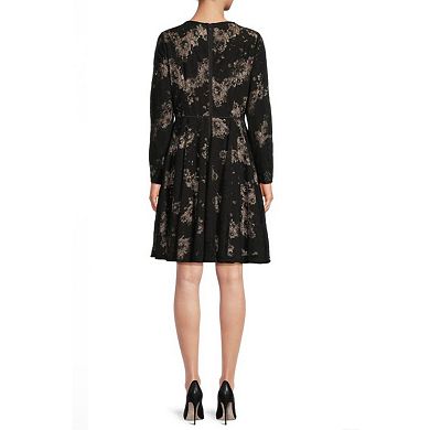 Women's Focus By Shani Fit & Flare Lace Dress