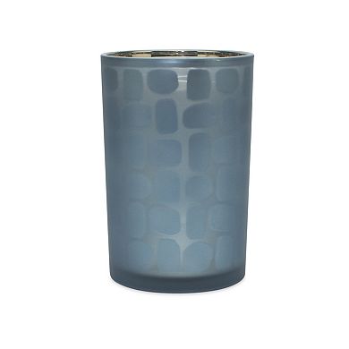 Melrose Frosted Glass Candle Holder 2-Piece Set