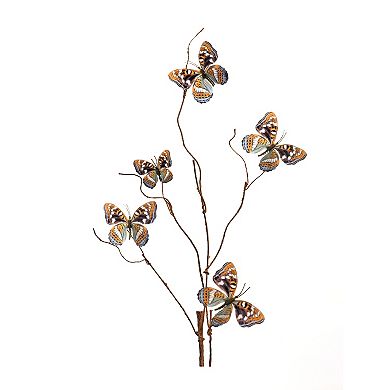 Melrose Wire Butterfly Spray 6-Piece Set