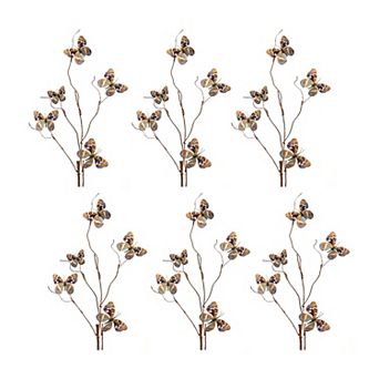 Melrose Wire Butterfly Spray 6 pc Set