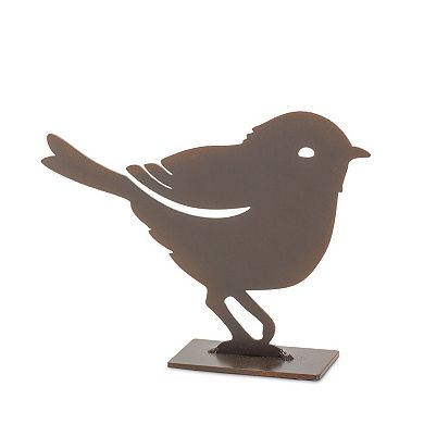 Melrose Metal Cut Out Bird Figurine 2-pc. Set