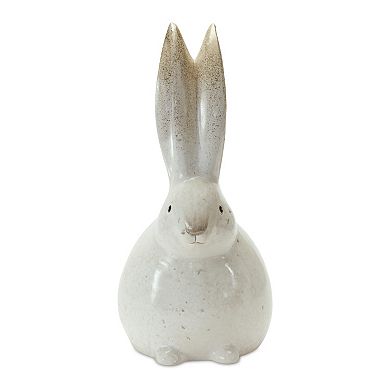 Melrose Rustic Terra Cotta Bunny Figurine 2-pc. Set